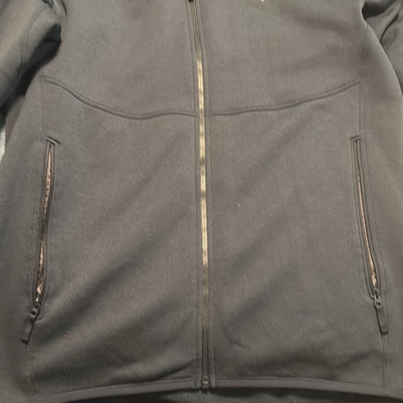 Arc'teryx Men's Dark Gray Blue Performance Hoodie Jacket M - Picture 11 of 11